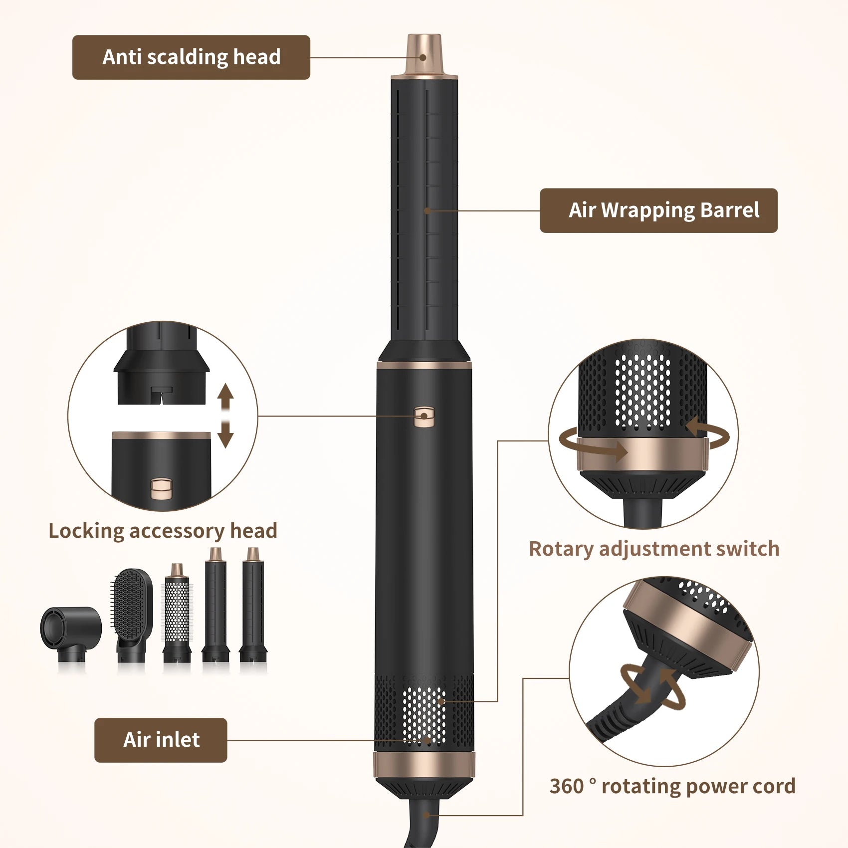 Ridlin Aera Styler Pro - Engineered Beauty in Motion