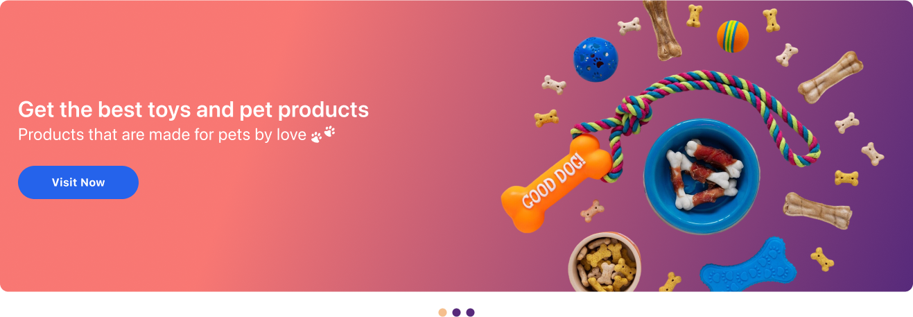 Marketplace banner showcasing Ridlin's pet services